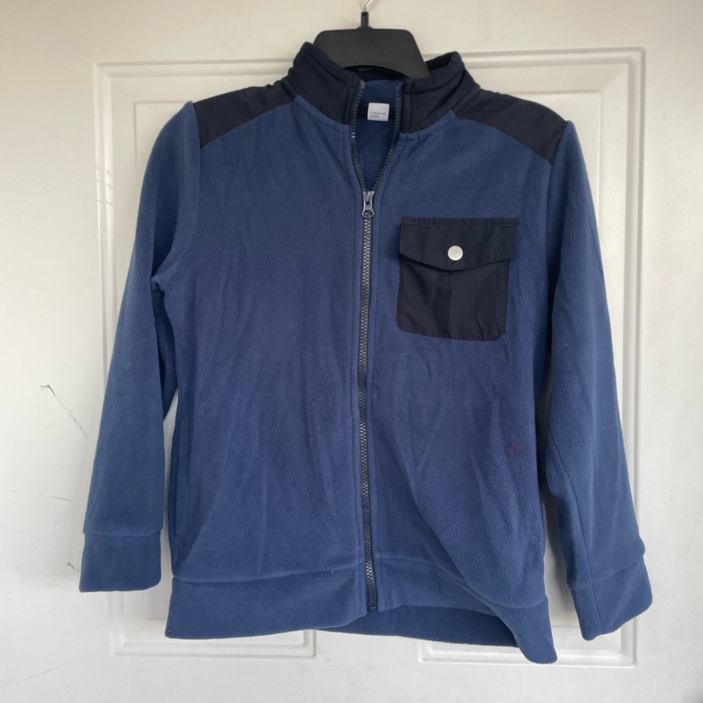 Old Navy Fleece Full Zip Jacket Youth size L